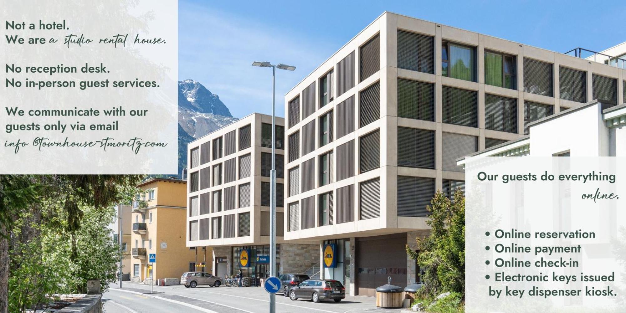 Townhouse N9 Apartment St. Moritz Exterior photo
